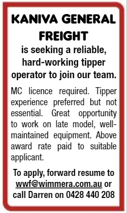 tipper operator