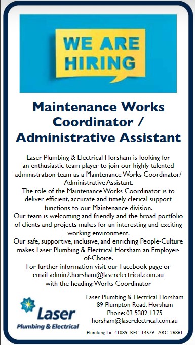 maintenance works-coordinator