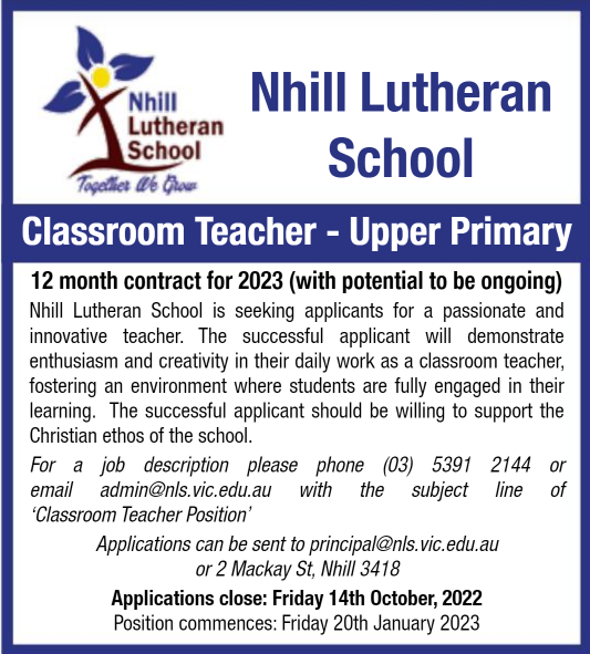 classroom teacher - jobs in australia