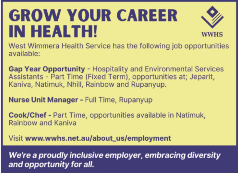 grow your career in health