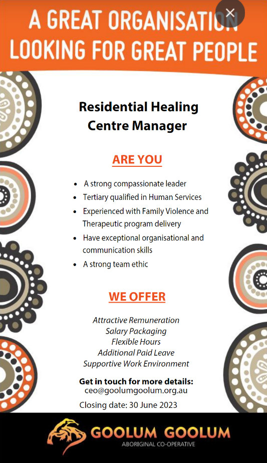 residential healing center manager
